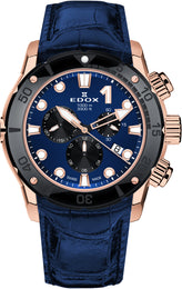 Edox Watch CO-1 Chrono Quartz 10242 TINR BUIRN