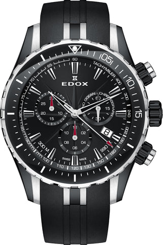 Edox Watch Grand Ocean Quartz Chrono 10248 357N NIN