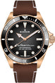 Edox Watch Skydiver Military Limited Edition 80115 BRZN NDR