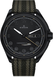 Edox Watch Chronorally S Day Date Quartz 84301 37NNNAG NNV