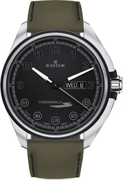 Edox Watch Chronorally S Day Date Quartz 84301 3NCV NNV