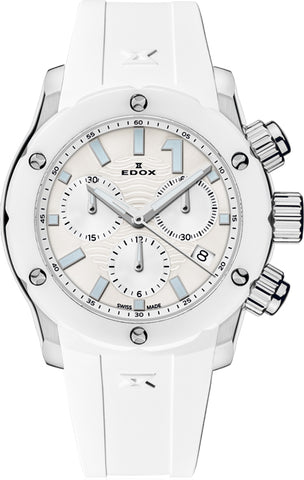 Edox Watch CO-1 Chrono Chronolady 10225 3B BIN