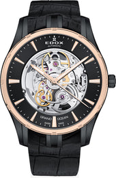 Edox Watch Grand Ocean Automatic Skeleton 85301 357RN NIR