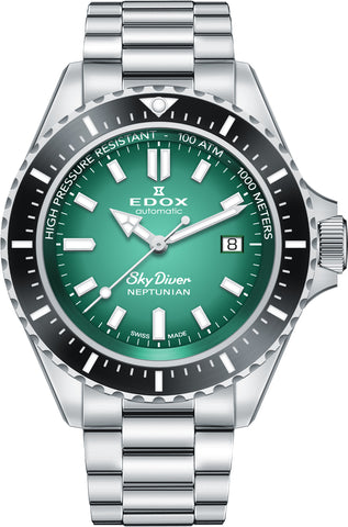 Edox Watch Skydiver Neptunian Automatic 80120 3NM VDN