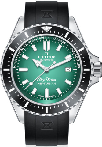 Edox Watch Skydiver Neptunian Automatic 80120 3NCA VDN