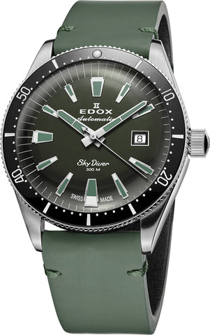 Edox Watch SkyDiver Date Automatic Limited Edition 80126 3N NINV