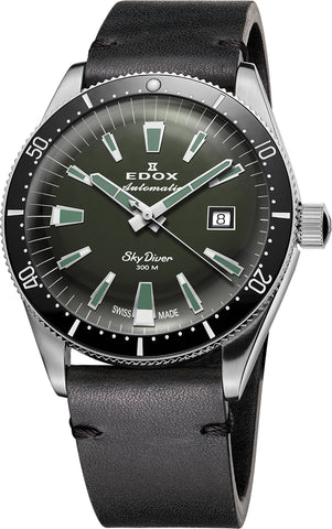 Edox Watch SkyDiver Date Automatic Limited Edition 80126 3N NINV