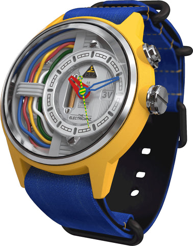 Electricianz Nylon Cable Z 45mm Blue Fabric