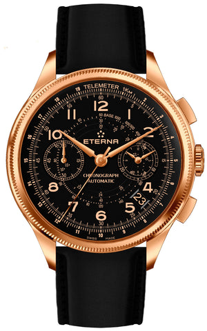 Eterna Watch Heritage Bronze Telemeter Flyback Chrono Limited Edition 7950.78.54.1416
