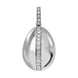 Faberge Heritage 18ct White Gold 0.18ct Diamond Egg Charm Exclusive Edition