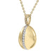 Faberge Heritage 18ct Yellow Gold Diamond Egg Pendant Exclusive Edition, 572EC3238_2