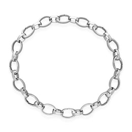 Faberge Treillage 18ct White Gold Chain Bracelet For Charms 595BT1670