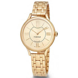 Faberge Watch Lady 18ct Yellow Gold Champagne Dial 772WA1499/5