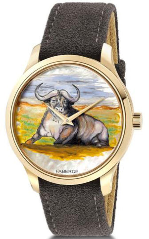 Faberge Watch Altruist Wilderness Cape Buffalo Limited Edition 2821/1