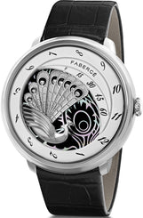 Faberge Watch Compliquee Peacock Arte White Gold Black White Limited Edition 2816/1