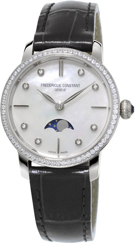 Frederique Constant Watch Slimline Moonphase FC-206MPWD1SD6