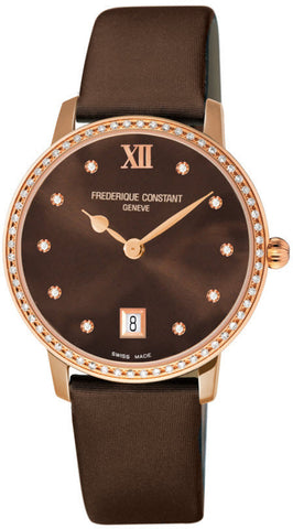 Frederique Constant Watch Slim Line Joaillerie FC-220C4SD34