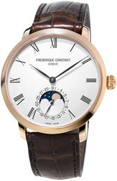 Frederique Constant Watch Slimline Moonphase Manufacture FC-705WR4S4