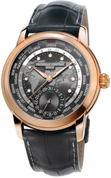 Frederique Constant Watch Worldtimer Manufacture Mens FC-718DGWM4H4