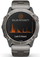 Garmin Watch Fenix 6X Pro Solar Titanium With Titanium Band D