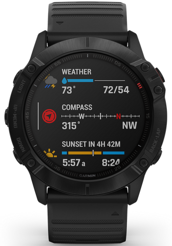 Garmin Watch Fenix 6X Pro Black D