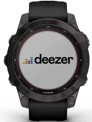 Garmin Watch Fenix 7 Sapphire Solar Carbon Gray DLC Titanium