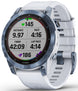 Garmin Watch Fenix 7 Sapphire Solar Mineral Blue Titanium D