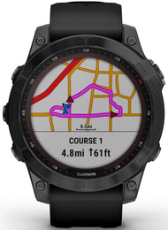 Garmin Watch Fenix 7 Sapphire Black DLC Titanium