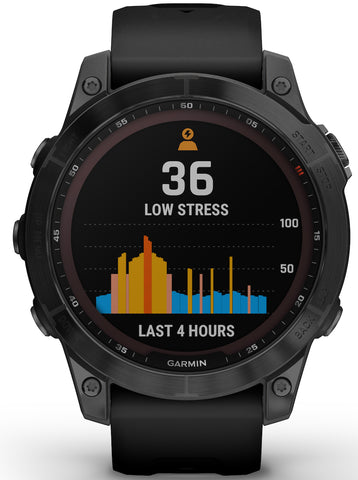 Garmin Watch Fenix 7 Sapphire Black DLC Titanium