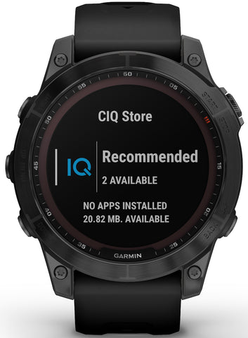 Garmin Watch Fenix 7 Sapphire Black DLC Titanium