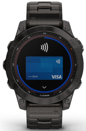 Garmin Fenix 7 Sapphire Carbon Gray DLC Titanium D