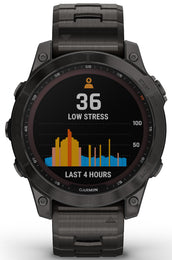 Garmin Fenix 7 Sapphire Carbon Gray DLC Titanium D