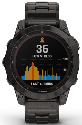 Garmin Fenix 7 Sapphire Carbon Gray DLC Titanium D