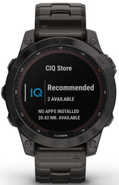 Garmin Fenix 7 Sapphire Carbon Gray DLC Titanium D