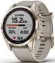 Garmin Fenix 7S Sapphire Solar Cream Gold D