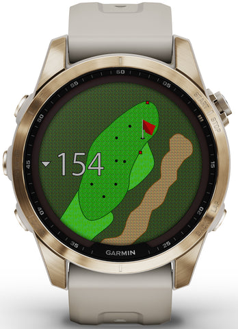 Garmin Fenix 7S Sapphire Solar Cream Gold D