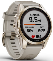 Garmin Fenix 7S Sapphire Solar Cream Gold D