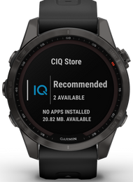 Garmin Watch Fenix 7S Sapphire Solar Carbon Gray DLC D