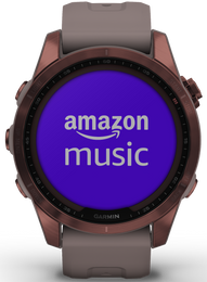 Garmin Watch Fenix 7S Sapphire Solar Dark Bronze Titanium D