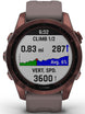 Garmin Watch Fenix 7S Sapphire Solar Dark Bronze Titanium D