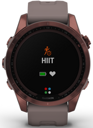 Garmin Watch Fenix 7S Sapphire Solar Dark Bronze Titanium D