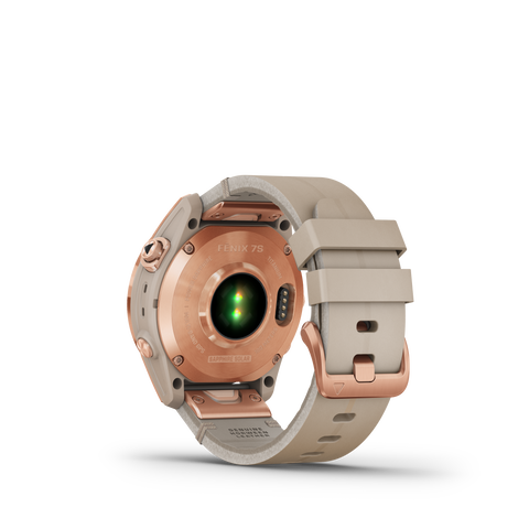 Garmin Watch Fenix 7S Sapphire Solar Rose Gold Titanium