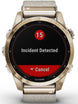 Garmin Watch Fenix 7S Sapphire Solar Cream Gold Titanium