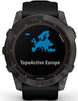 Garmin Watch Fenix 7X Sapphire Carbon Grey Titanium D