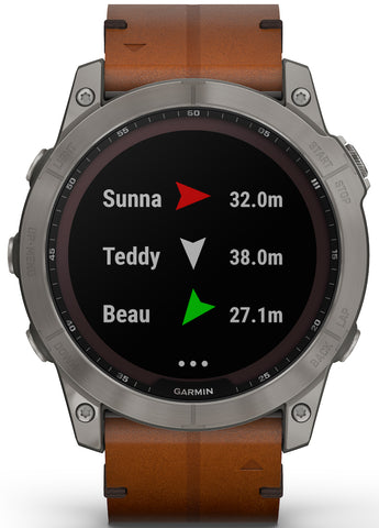 Garmin Fenix 7X Sapphire Solar Titanium D