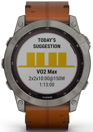 Garmin Fenix 7X Sapphire Solar Titanium D