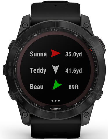 Garmin Watch Fenix 7X Sapphire Solar Black Titanium D