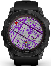 Garmin Watch Fenix 7X Sapphire Solar Black Titanium D