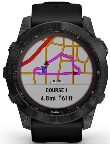Garmin Watch Fenix 7X Sapphire Solar Black Titanium D
