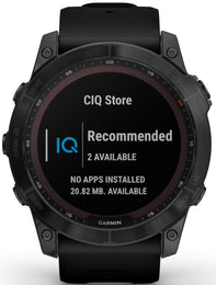 Garmin Watch Fenix 7X Sapphire Solar Black Titanium D